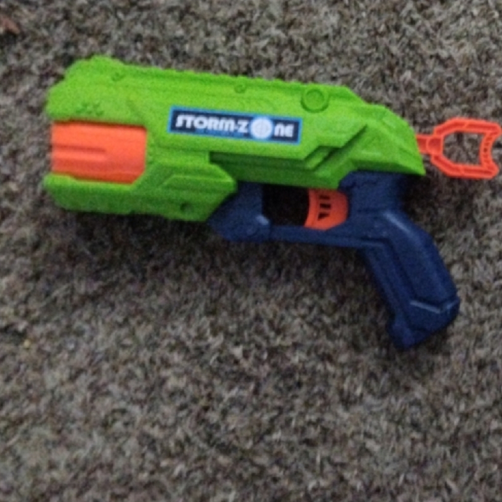 Storm Green and Orange Action Blaster